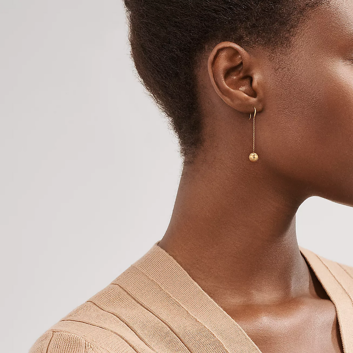 [Clover Jewelry]BALL HOOK EARRINGS