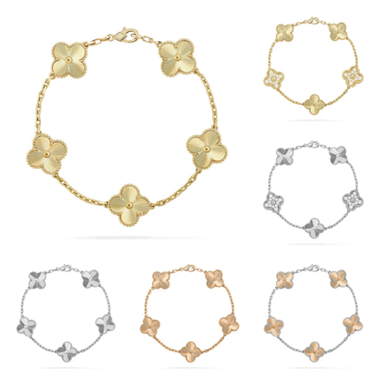 [⭐Clover Jewelry] CLOVER 5 MOTIF LASER BRACELET COLLECTION