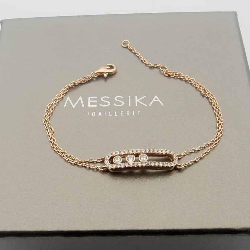 [⭐Clover Jewelry] Move Classique pavé bracelet