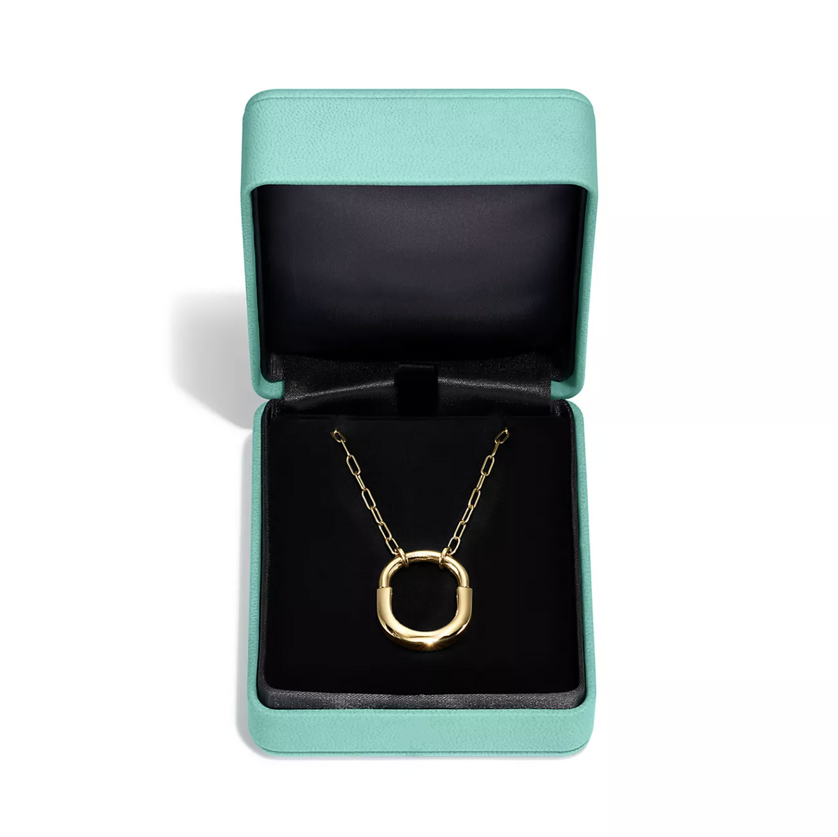 [Clover Jewelry]LOCK NECKLACE GOLD