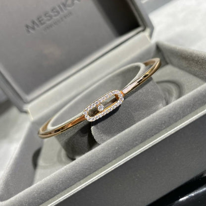 [⭐Clover Jewelry]Move Uno pavé flex bangle medium