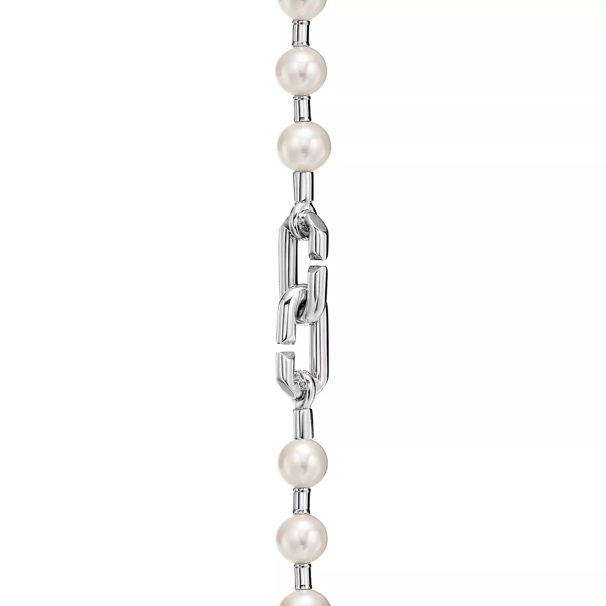 [Clover Jewelry]PEARL 7-8MM SILVER BRACELET