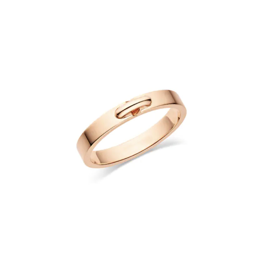[⭐Clover Jewelry]ALLIANCE LIENS VIDENCE 3MM RING