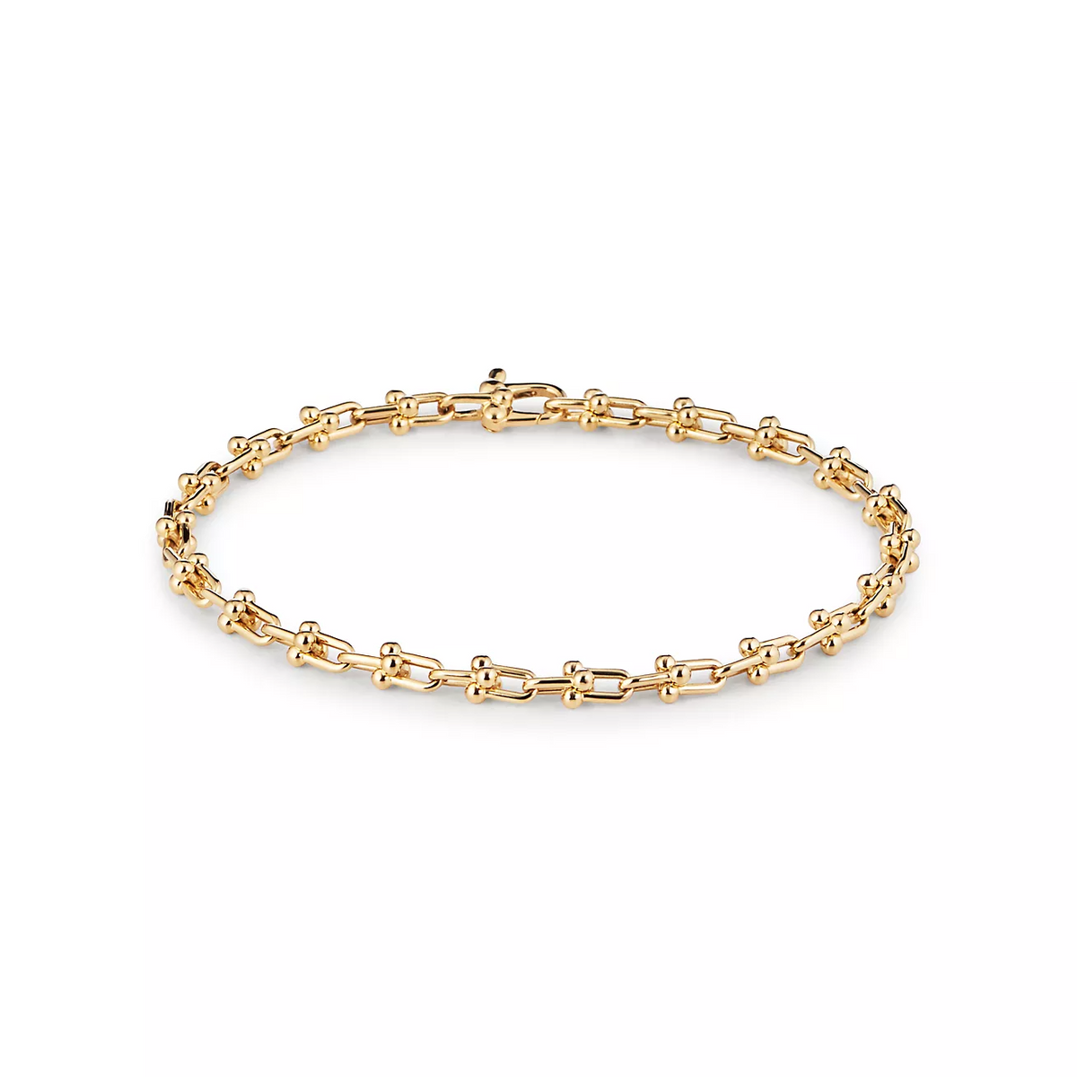 [Clover Jewelry]HARDWEAR MICRO LINK 44 MOTIF GOLD BRACELET