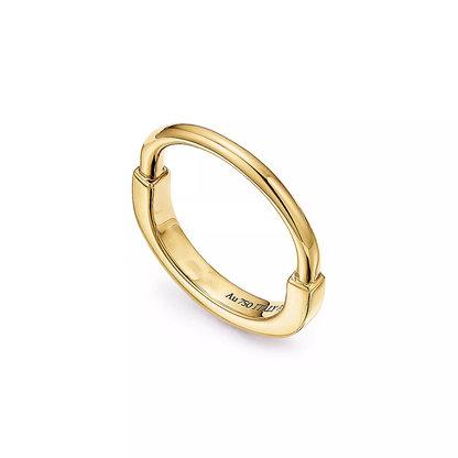 [Clover Jewelry]LOCK RING GOLD