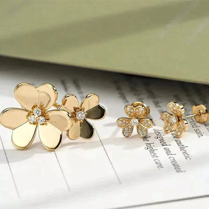 [⭐Clover Jewelry]CLOVER COMOS GOLD DIAMOND RING