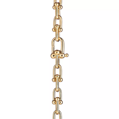 [Clover Jewelry]HARDWEAR SMALL WRAP GOLD BRACELET