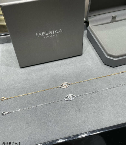 [⭐Clover Jewelry]Demo Eye Pave-Set Diamond Bracelet