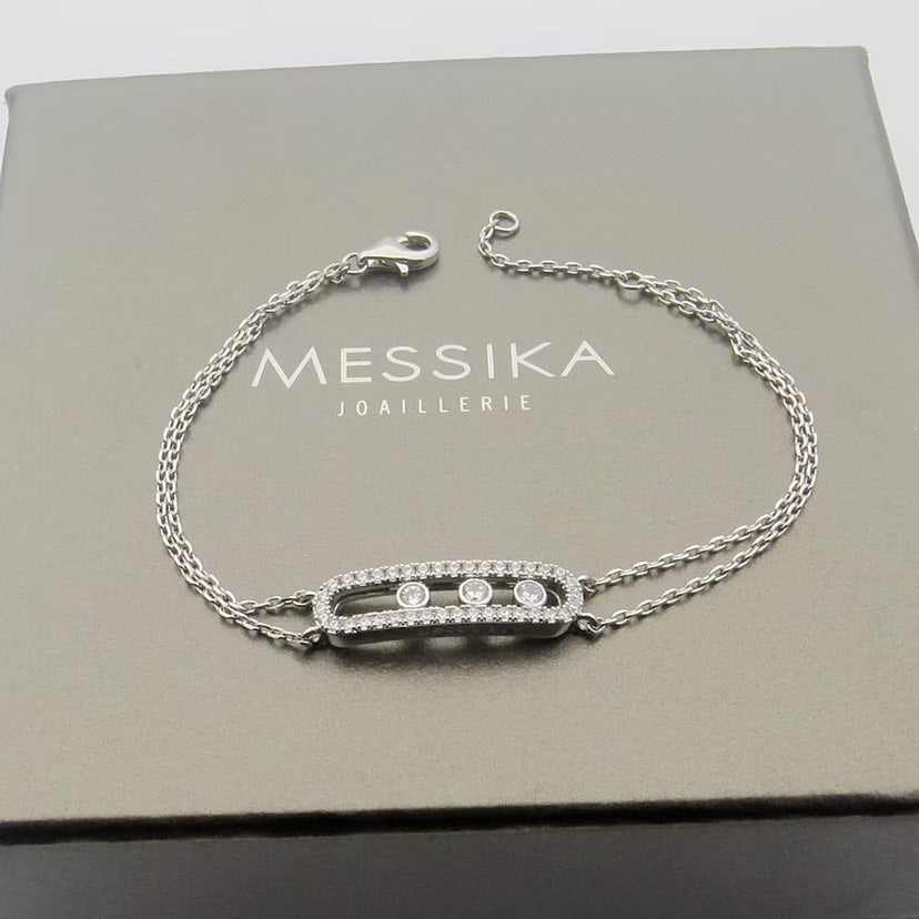 [⭐Clover Jewelry] Move Classique pavé bracelet
