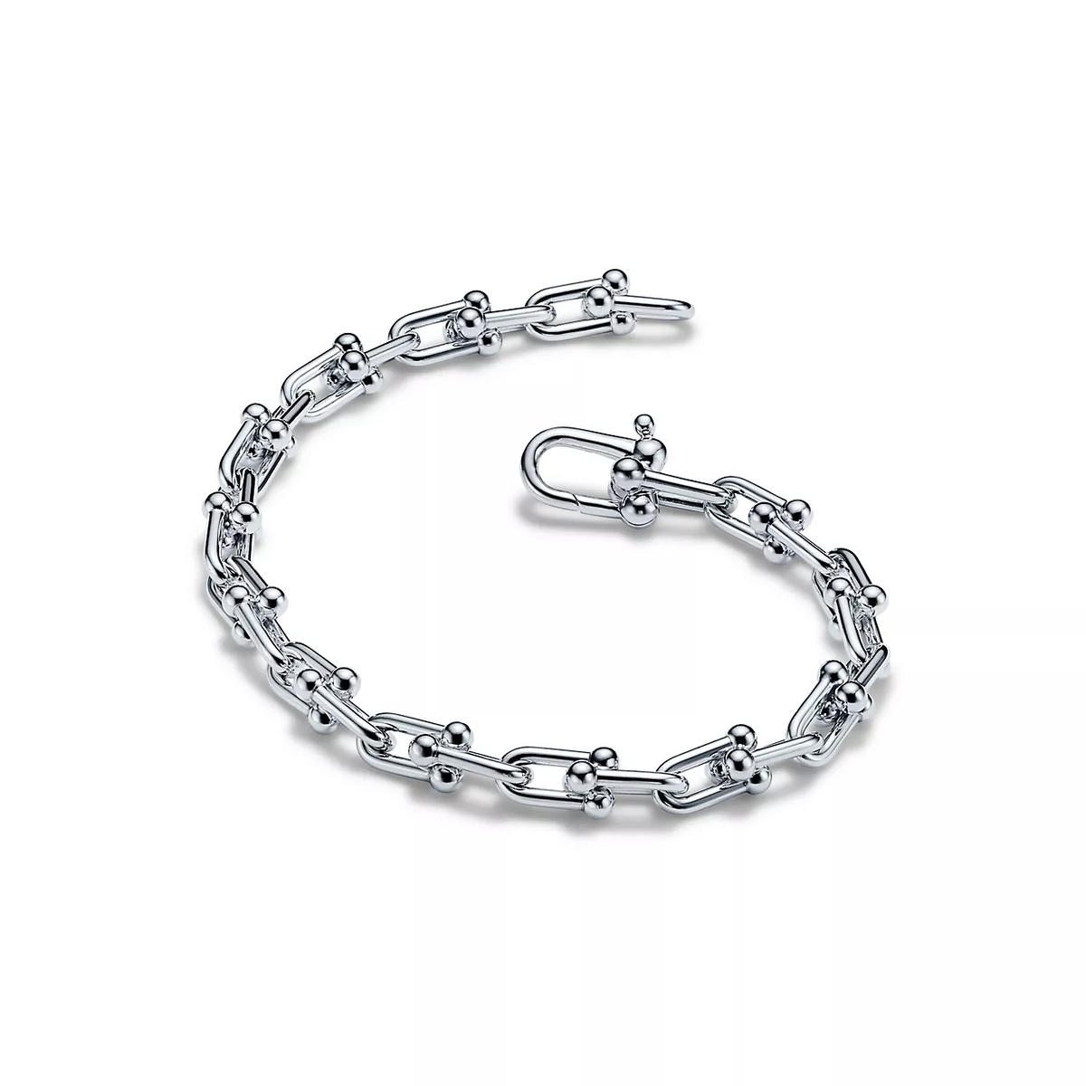 [Clover Jewelry]HARDWEAR SMALL LINK 26 MOTIF SILVER BRACELET