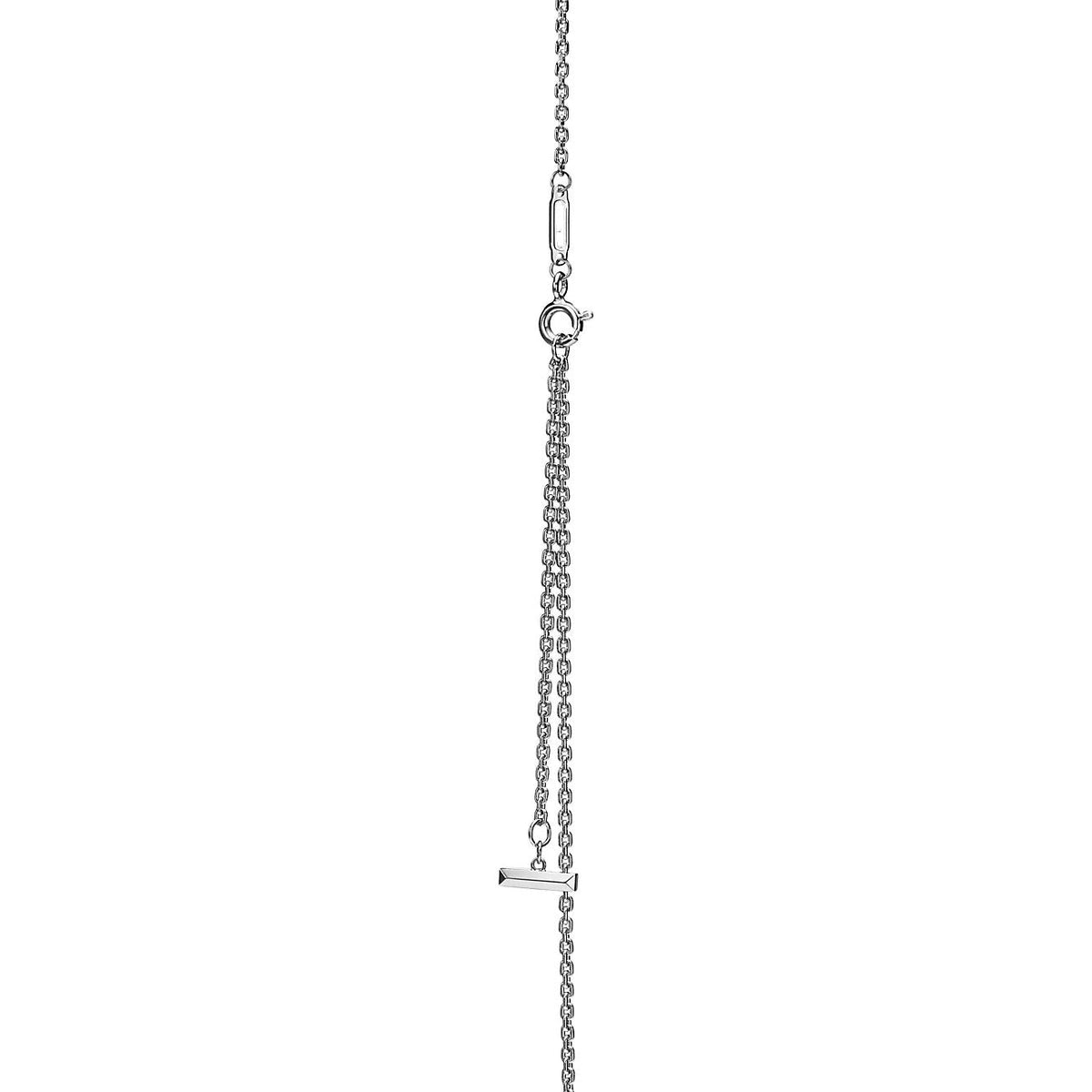 [Clover Jewelry]T CIRCLE PENDENT SILVER NECKLACE