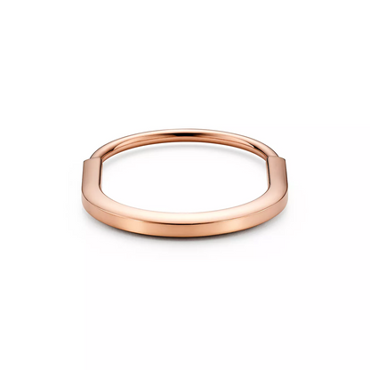 [Clover Jewelry]LOCK BRACELET ROSE DIAMOND PINK GOLD
