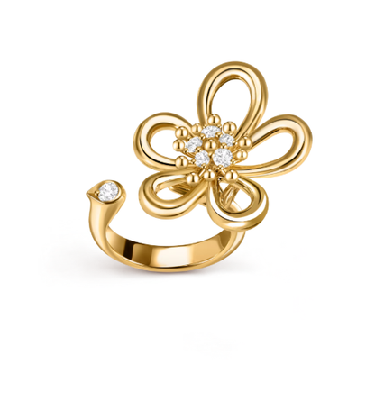 [⭐Clover Jewelry]Flowerlace Between the Finger