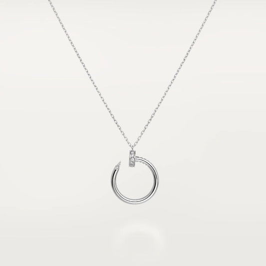 [⭐Clover Jewelry]JUSTE NECKLACE SILVER
