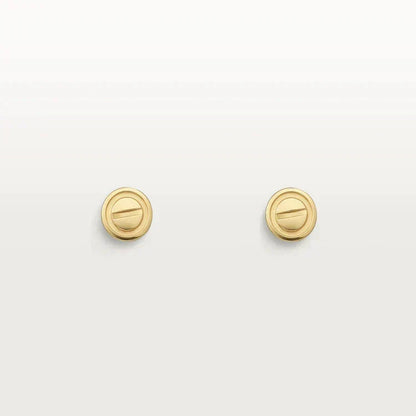 [⭐Clover Jewelry]LOVE EARRINGS GOLD 10MM