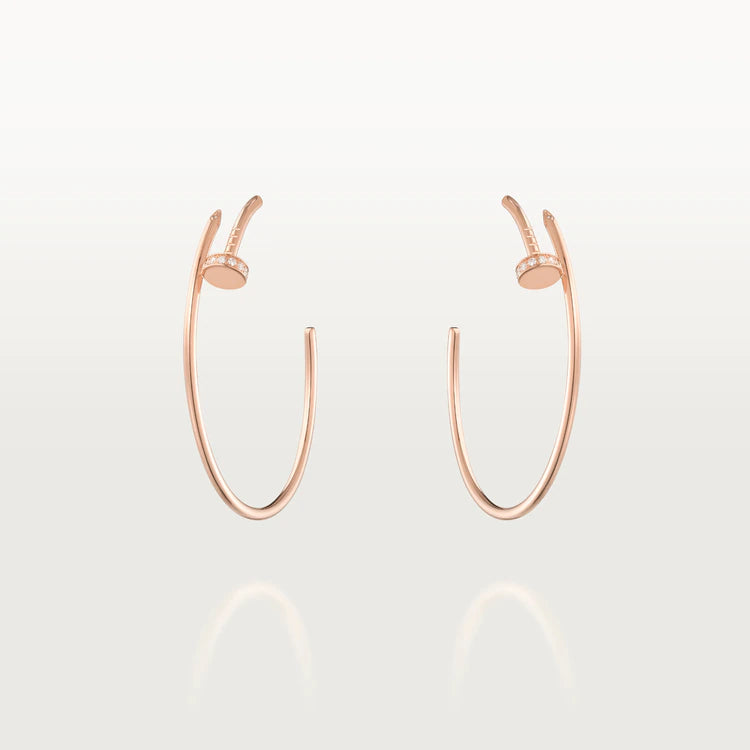 [⭐Clover Jewelry]JUSTE EARRINGS DIAMONDS 1.8MM