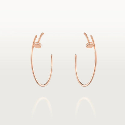 [⭐Clover Jewelry]JUSTE EARRINGS DIAMONDS 1.8MM