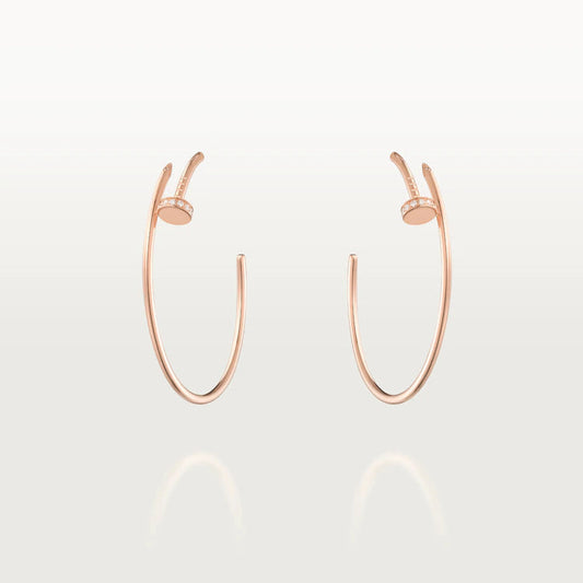 [⭐Clover Jewelry]JUSTE EARRINGS DIAMONDS 1.8MM
