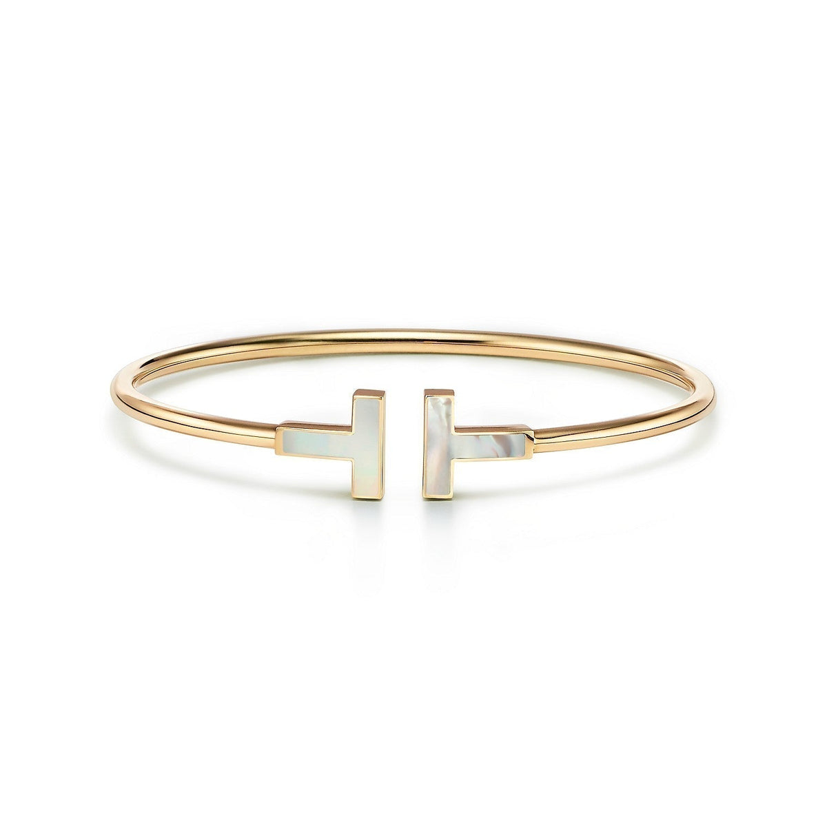 [Clover Jewelry]T BRACELET 1.8MM MOP PINK GOLD