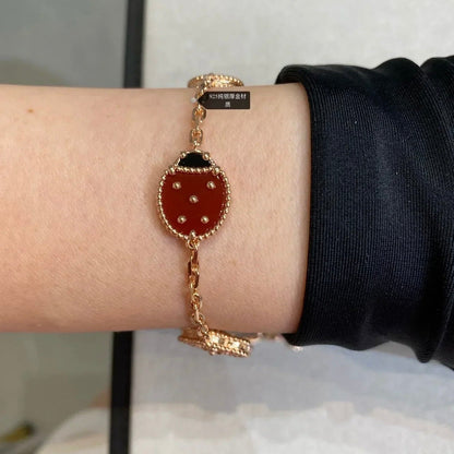 [⭐Clover Jewelry]LUCKY SPRING 5 MOTIF BRACELET