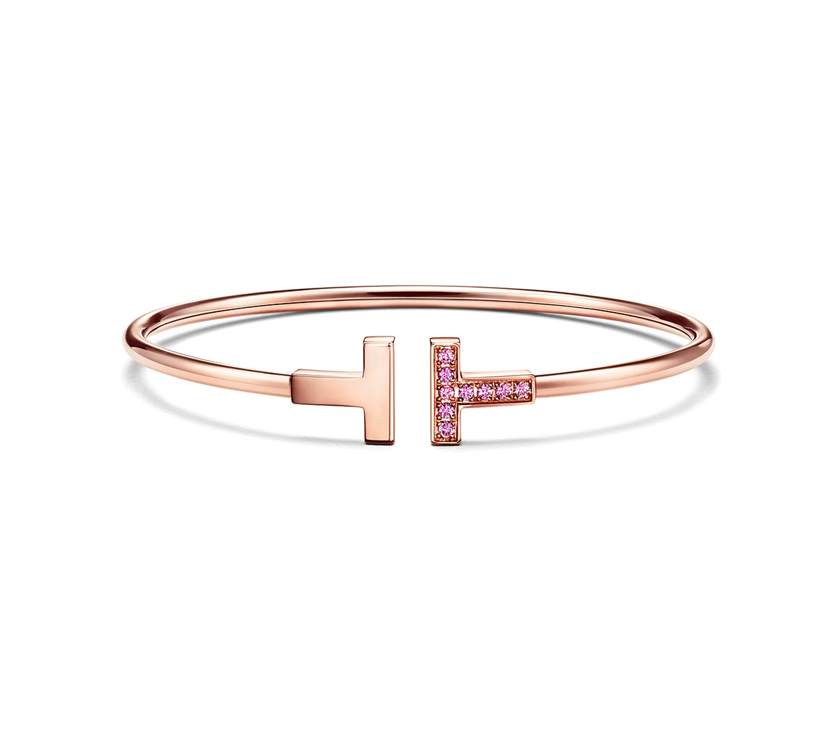 [Clover Jewelry]T PINK GOLD PINK DIAMOND BRACELET