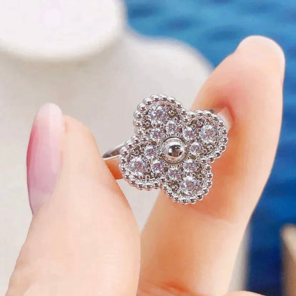 [⭐Clover Jewelry]CLOVER DIAMOND RING