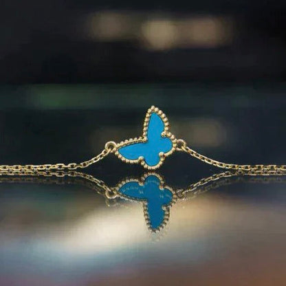 [⭐Clover Jewelry]BUTTERFLY TURQUOISE BUTTERFLY BRACELET