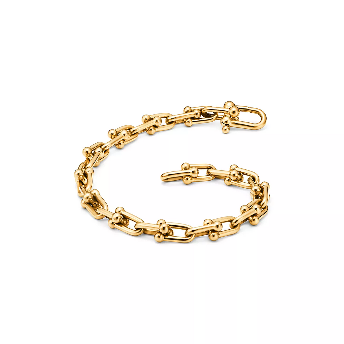 [Clover Jewelry]HARDWEAR SMALL LINK 26 MOTIF GOLD BRACELET
