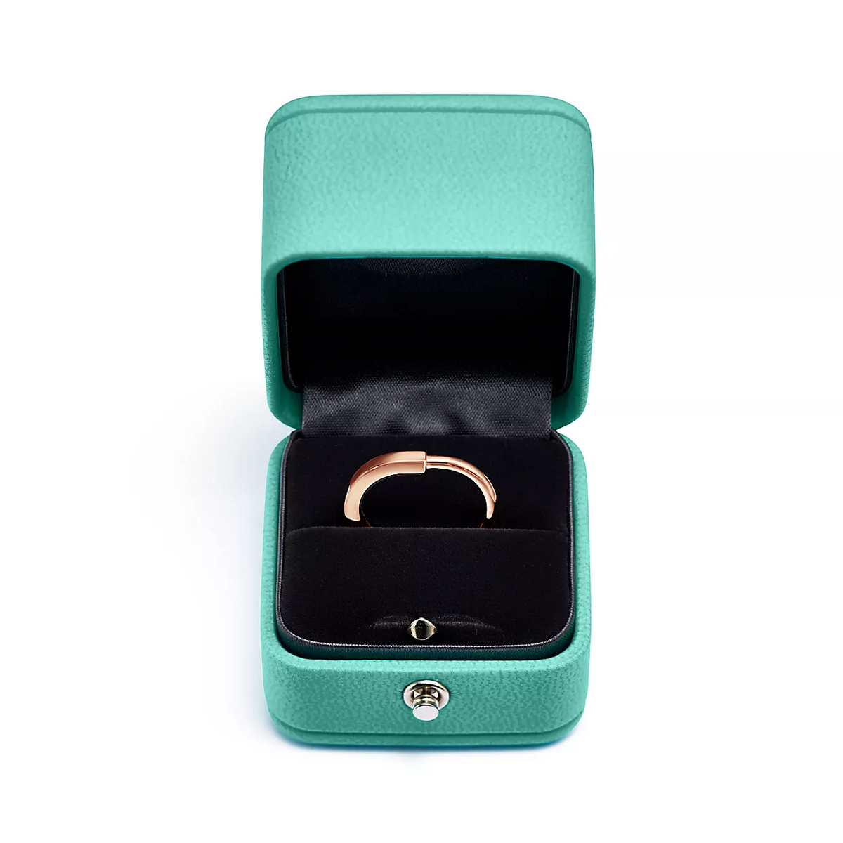 [Clover Jewelry]LOCK RING PINK GOLD
