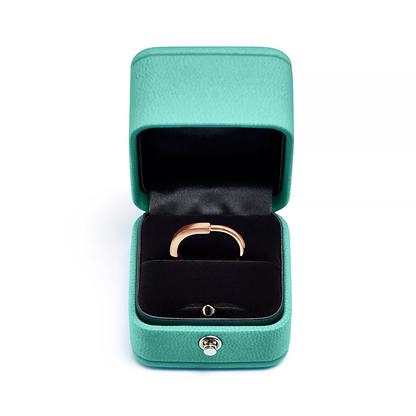 [Clover Jewelry]LOCK RING PINK GOLD