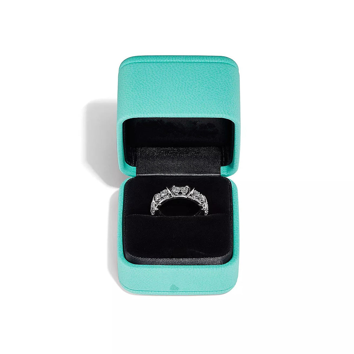 [Clover Jewelry]SIXTEEN STONE SILVER RING