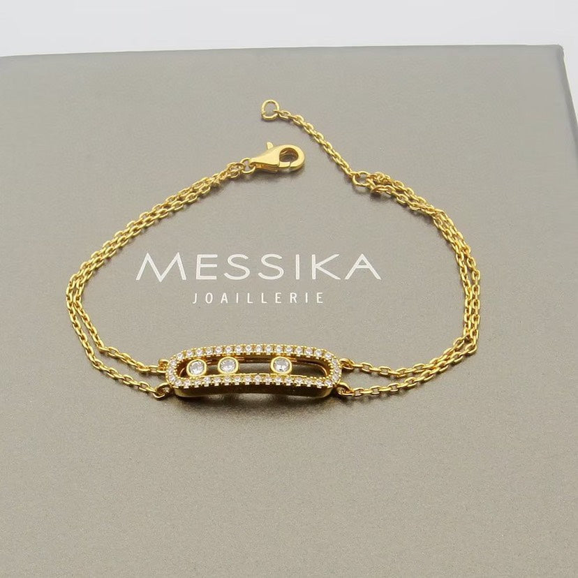 [⭐Clover Jewelry] Move Classique pavé bracelet