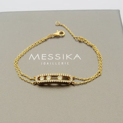 [⭐Clover Jewelry] Move Classique pavé bracelet
