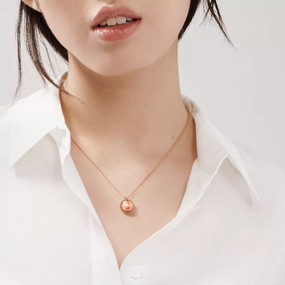 [Clover Jewelry]BALL PENDANT 12.75MM NECKLACE