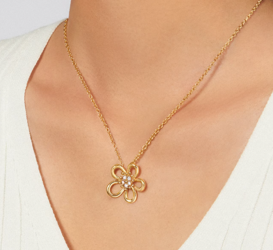 [⭐Clover Jewelry]Flowerlace NECKLACE