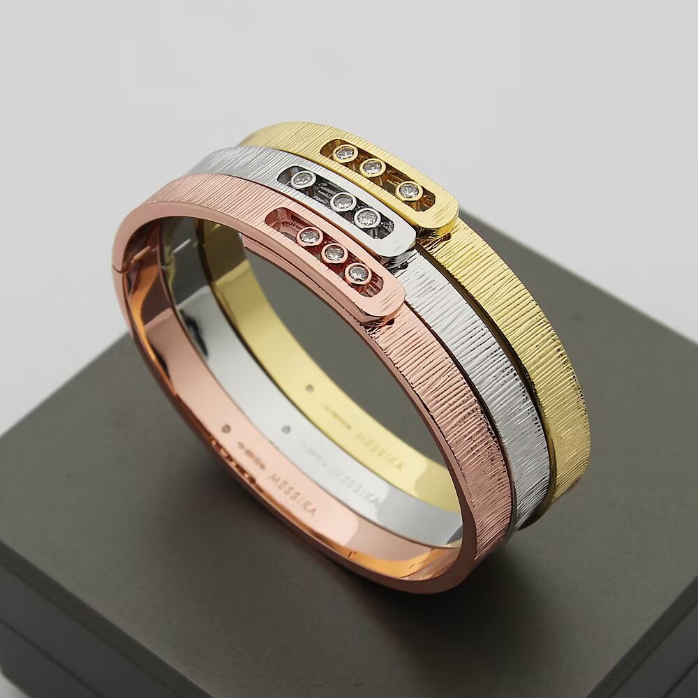 [⭐Clover Jewelry]Move Noa Ciselé bangle