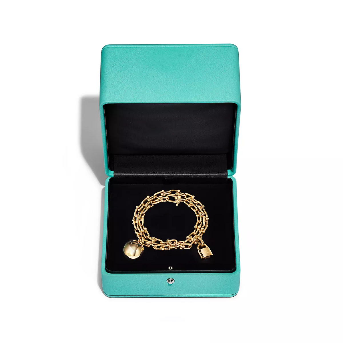 [Clover Jewelry]HARDWEAR SMALL WRAP GOLD BRACELET