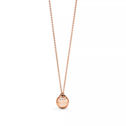 [Clover Jewelry]BALL PENDANT 12.75MM NECKLACE