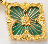 [⭐Clover Jewelry] B.C.L SMALL SIZE  ENAMEL NECKLACE（Various colors)