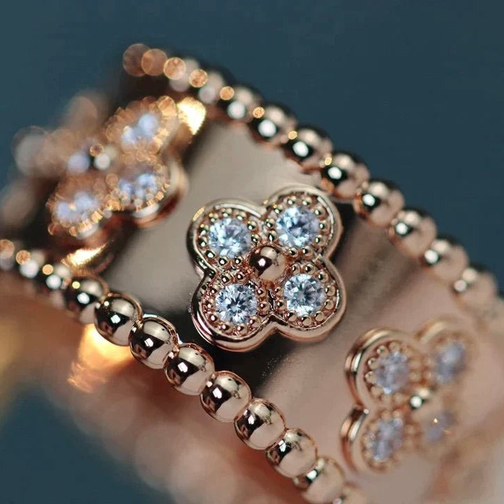 [⭐Clover Jewelry]CLOVER KALEIDOSCOPE RING 10MM