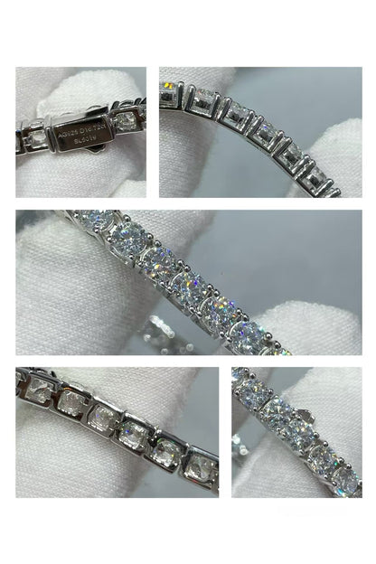 [⭐Clover Jewelry jewelrys]TENNIS BRACELET WITH FULL DIAMOND SETTING