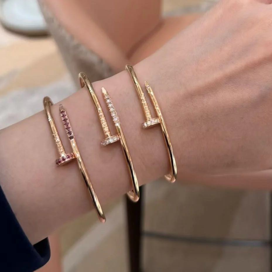 [⭐Clover Jewelry]JUSTE BRACELET 2.5MM DIAMONDS NEW