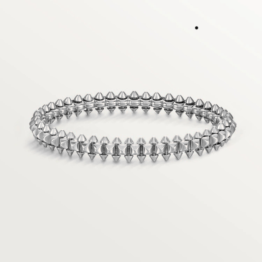 [⭐Clover Jewelry]CLASH SILVER BRACELET