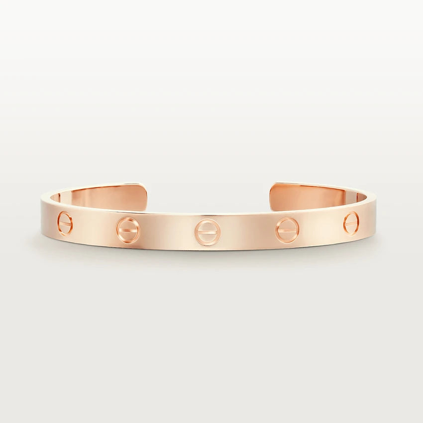 [⭐Clover Jewelry]LOVE BRACELET 6.1MM OPEN CUFF