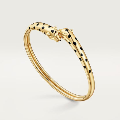 [⭐Clover Jewelry]PANTHERE DOUBLE HEADED OPEN BRACELET