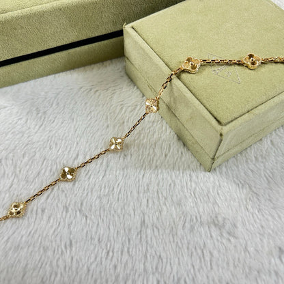 [⭐Clover Jewelry]CLOVER 6 MOTIF DIAMOND BRACELET