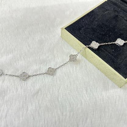 [⭐Clover Jewelry]CLOVER 6 MOTIF DIAMOND BRACELET