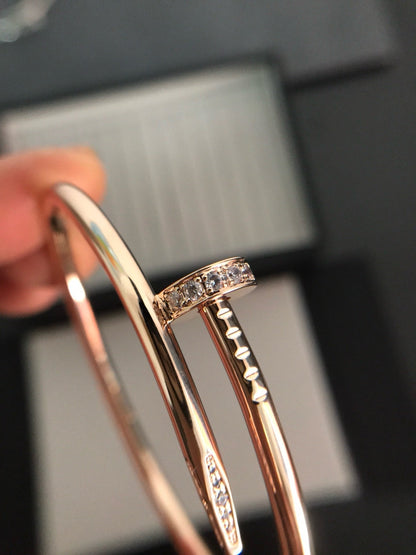 [⭐Clover Jewelry]JUSTE BRACELET 3.5MM DIAMONDS