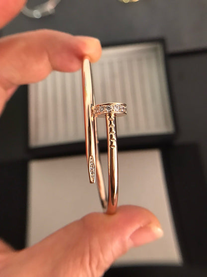 [⭐Clover Jewelry]JUSTE BRACELET 3.5MM DIAMONDS
