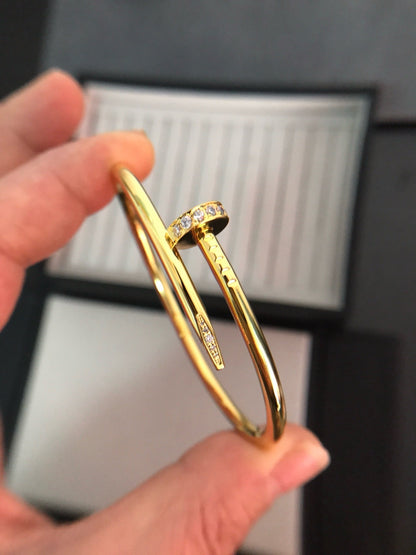 [⭐Clover Jewelry]JUSTE BRACELET 3.5MM DIAMONDS